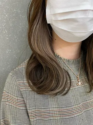 ミディアム カラー 渋谷/ボブ×髪質改善 輝来のヘアスタイル