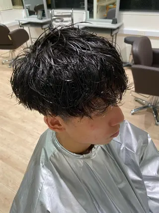 ショート パーマ メンズ OLCAN by EXCIAのヘアスタイル