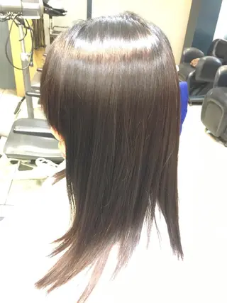 ミディアム Aface アフェイスのヘアスタイル