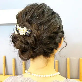ロング 小宮 真理奈のヘアスタイル