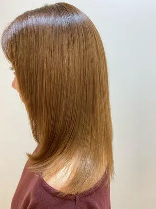ミディアム 🌈髪質改善/縮毛矯 正特化🌈鈴木一寿のヘアスタイル