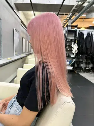ロング Maia🦋 博多 透明感カラーのヘアスタイル