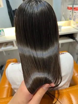 ロング 大宮縮毛矯正の達人 髪質改善/レイヤーのヘアスタイル