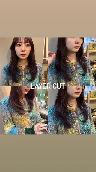 セミロング Ran /髪質改善 /こだわりカットのヘアスタイル