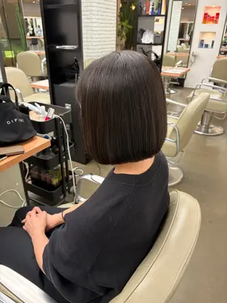 ショート 🎧ayaka/ボブ /透明感カラー🩵のヘアスタイル