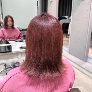 ミディアム 村上 佳織のヘアスタイル