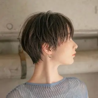 ショート ショートカット/ パーマ/齋藤大貴のヘアスタイル