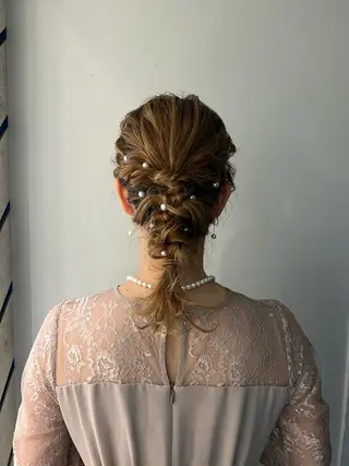 セミロング カラー パーマ ヘアアレンジ 🎨カラー満足度 500%💫ヅル💫のヘアスタイル