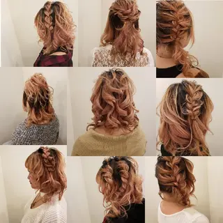 ヘアアレンジ 美谷添(ミヤゾエ) まどか大人ヘアサロンのヘアスタイル