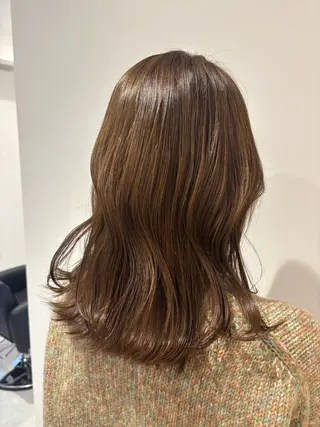 ミディアム カラー 🎀透明感× 赤み消し🎀正源のヘアスタイル