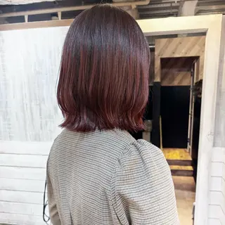 ミディアム 透明感/レイヤー /ayaneのヘアスタイル