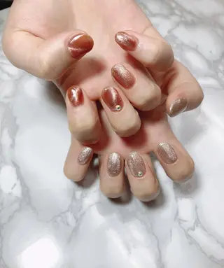ミディアム ネイル Reonail 💕Kana💕のネイルデザイン