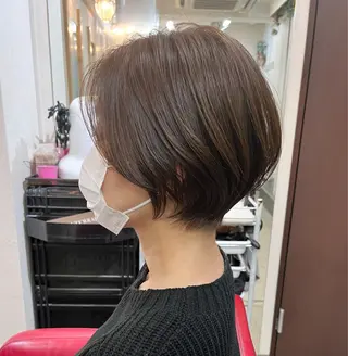 ショート カラー ショート専門 笠井翔太のヘアスタイル
