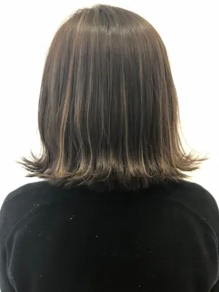 ミディアム カラー 手塚 亮汰のヘアスタイル