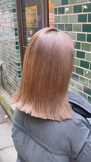 ミディアム カラー 𝑺𝒂𝒌𝒊 🩶マンツーマン施術のヘアスタイル