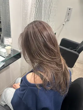 カラー AO所属・ボブ/ハイライト🦓 /harukaのヘアスタイル