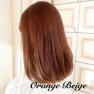 ミディアム カラー 透明感カラー 古山 結季🌙🖤のヘアスタイル