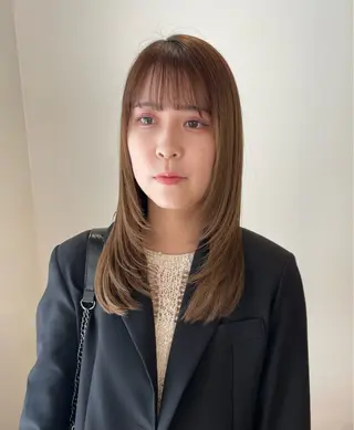 ロング 韓国レイヤー/ショー ト/nodokaのヘアスタイル