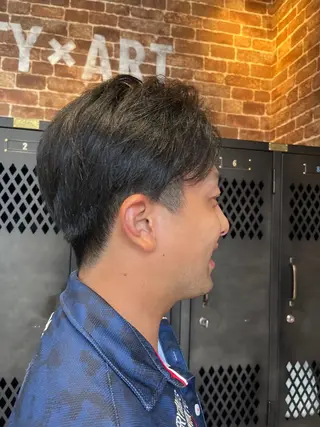 ショート メンズ 久木原 ゆりのヘアスタイル