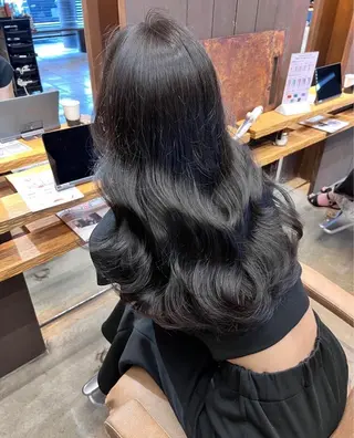 ロング 似合わせカラーの達人 ダブルカラー/森栄範のヘアスタイル