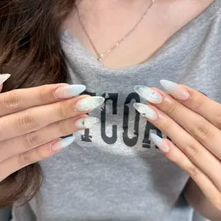 ネイル 🍄Rina🍄 韓国風ネイルのネイルデザイン