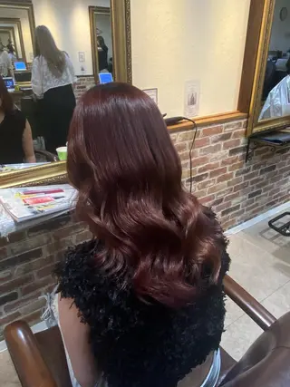 セミロング Ryo 【透明感カラー】のヘアスタイル