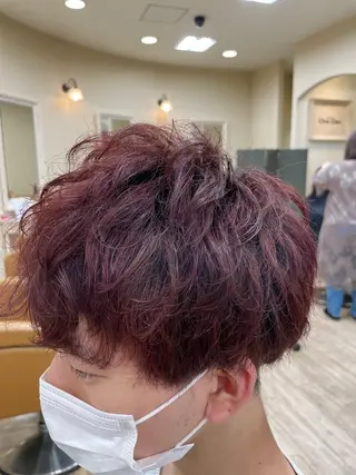 カラー SALOWIN栄 高須大貴のヘアスタイル