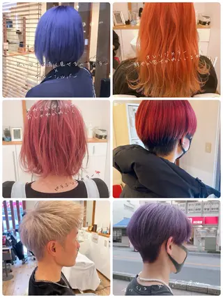 ミディアム アザマ　ヤスカツ _rosso 川口のヘアスタイル