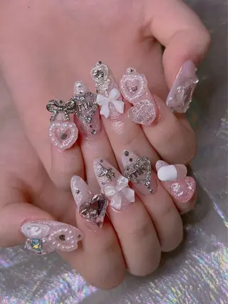 ネイル 長さだし専門店 M2　rikaのネイルデザイン