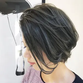 ショート カラー 髪質改善サロン 心斎橋ARCHEのヘアスタイル