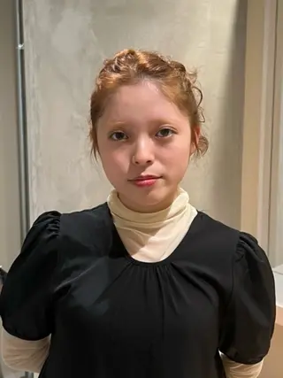 ロング カラー パーマ ヘアアレンジ 🎀オイダイラ モモカ🎀のヘアスタイル