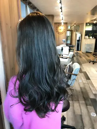 ロング カラー 古田 昂也のヘアスタイル