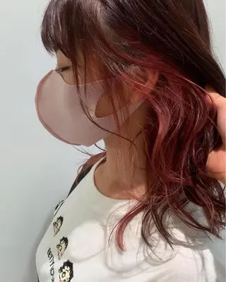 ミディアム 林 飛夕也のヘアスタイル