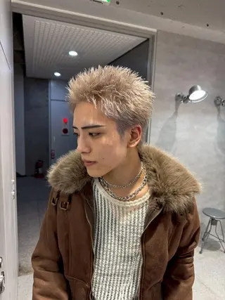 カラー メンズ ✨【公式】横浜店 /渋谷BLUCKのヘアスタイル