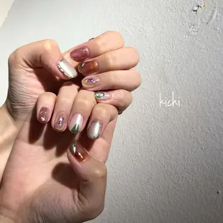ネイル kichi･: *のネイルデザイン