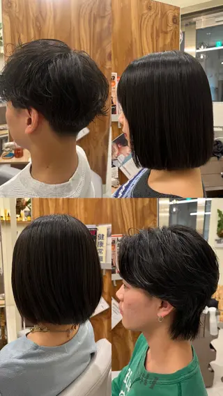 ショート メンズ 髪質改善/縮毛矯正 艶髪🔥高杉のヘアスタイル