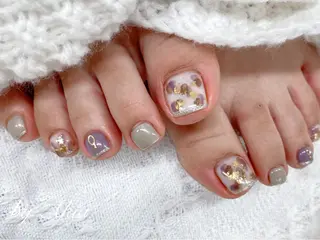 ネイル w wのネイルデザイン