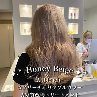 セミロング カラー Wカラー/ブラウン /HIROMU🤎のヘアスタイル