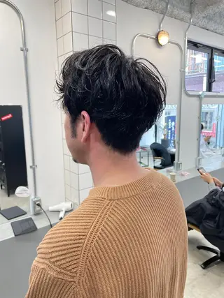 パーマ メンズ メンズ専門サロン wokeのヘアスタイル