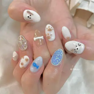 ネイル nail salon e'mu💐のネイルデザイン