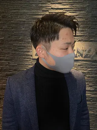 ショート メンズ 💈ヒロ銀座💈 ✨墓越聖菜✨のヘアスタイル