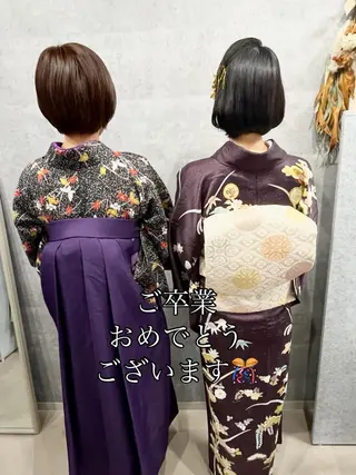 Enne所属・ヤマモト ヒロミのヘアスタイル