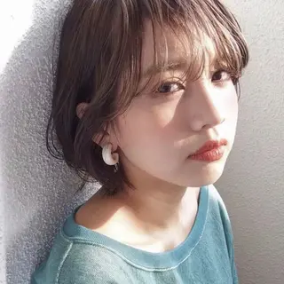 ショート カラー 韓国ヘア /男女☘️ 細江 美紅のヘアスタイル