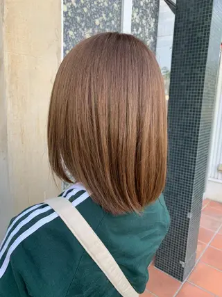 ミディアム カラー Rapt.HAIR 中村 知里のヘアスタイル