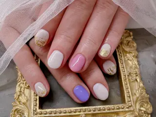 ネイル マジック ミラーのネイルデザイン