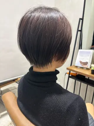 ショート 🥇赤み消しカラー／ 髪質改善の匠🥇のヘアスタイル