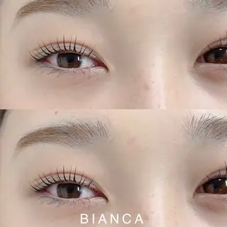 マツエク・マツパ Moe/韓国風/ 束感/キュート❤︎のマツエク・マツパデザイン