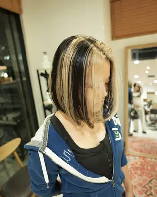 ミディアム カラー 産休中です 艶カラー♡オカのヘアスタイル