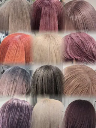 カラー 艶髪縮毛矯正×透明感 カラー◎mikuのヘアスタイル