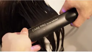 ミディアム 縮毛矯正  髪質改善 酸性ストレート特化のヘアスタイル